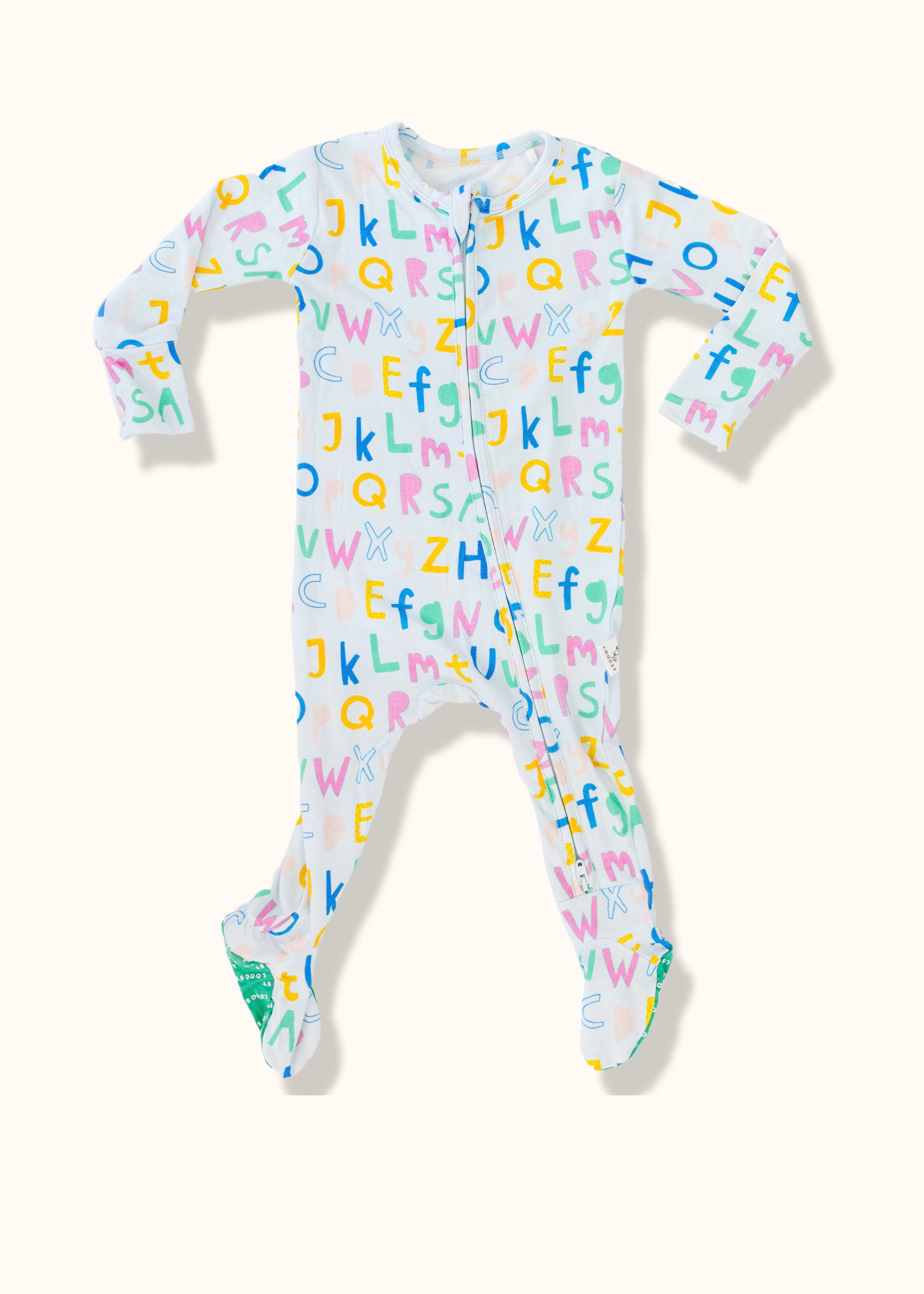 Alphabet Footie Pajama