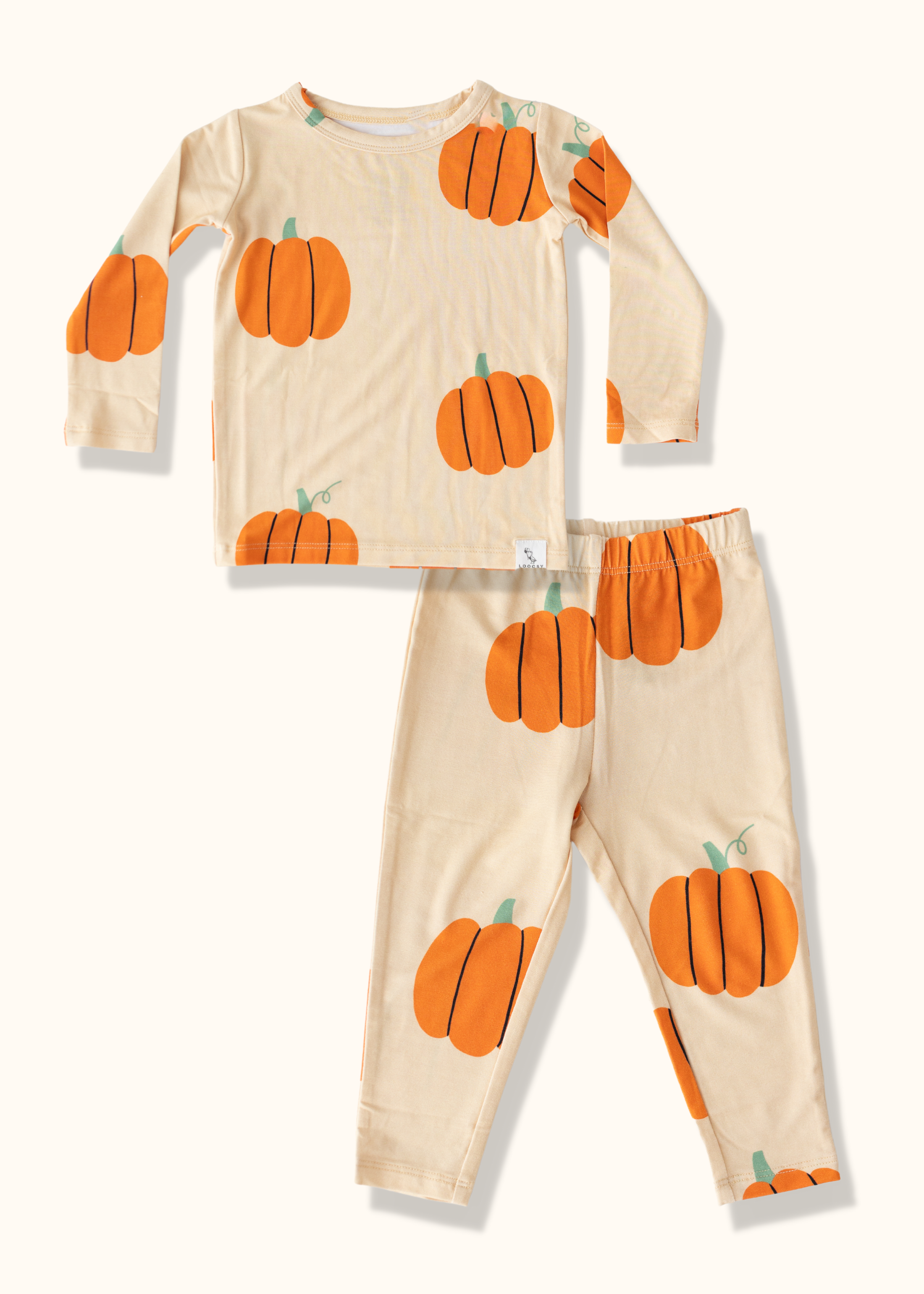Pumpkin Pajama Set
