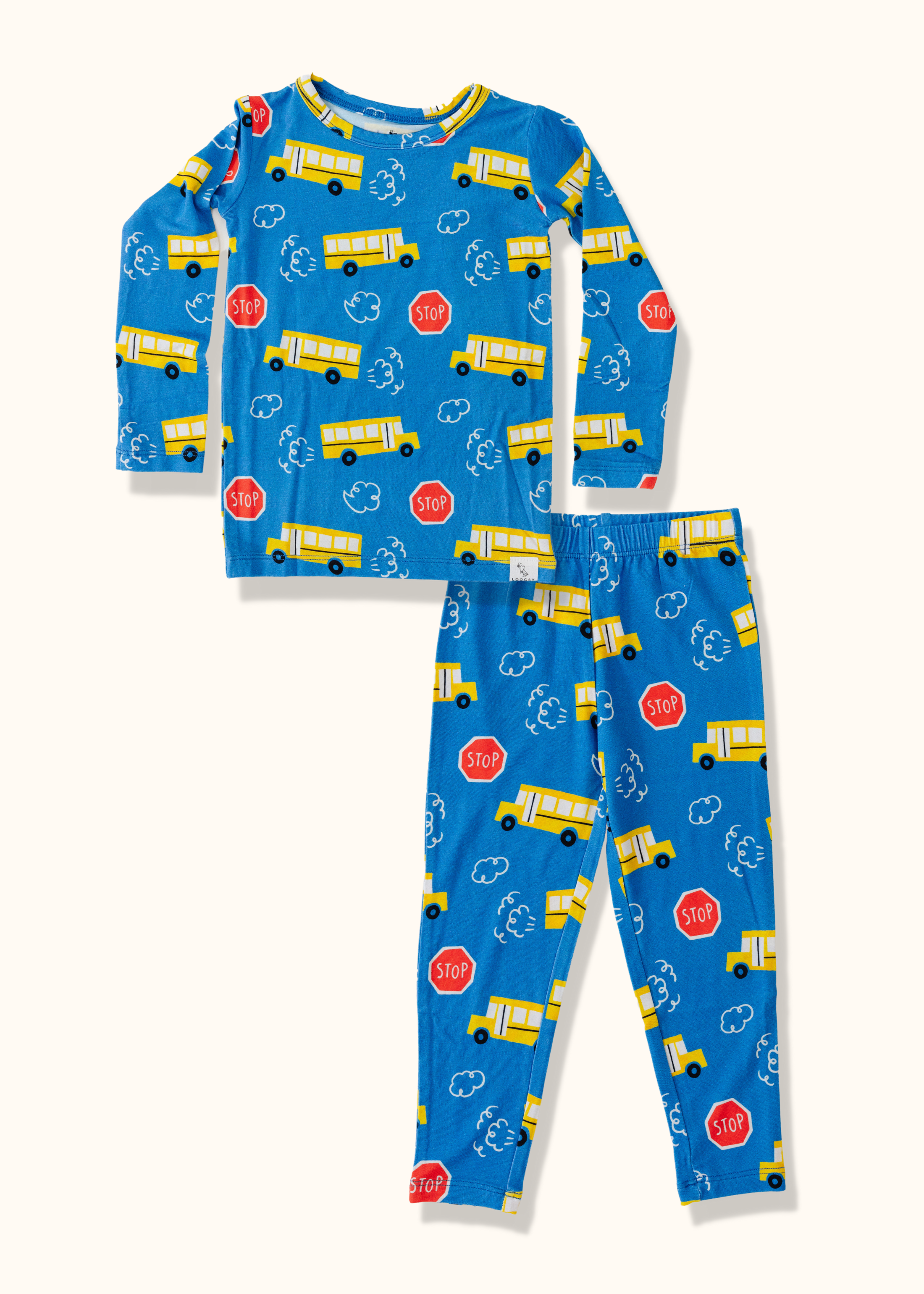 School Bus Pajama Set