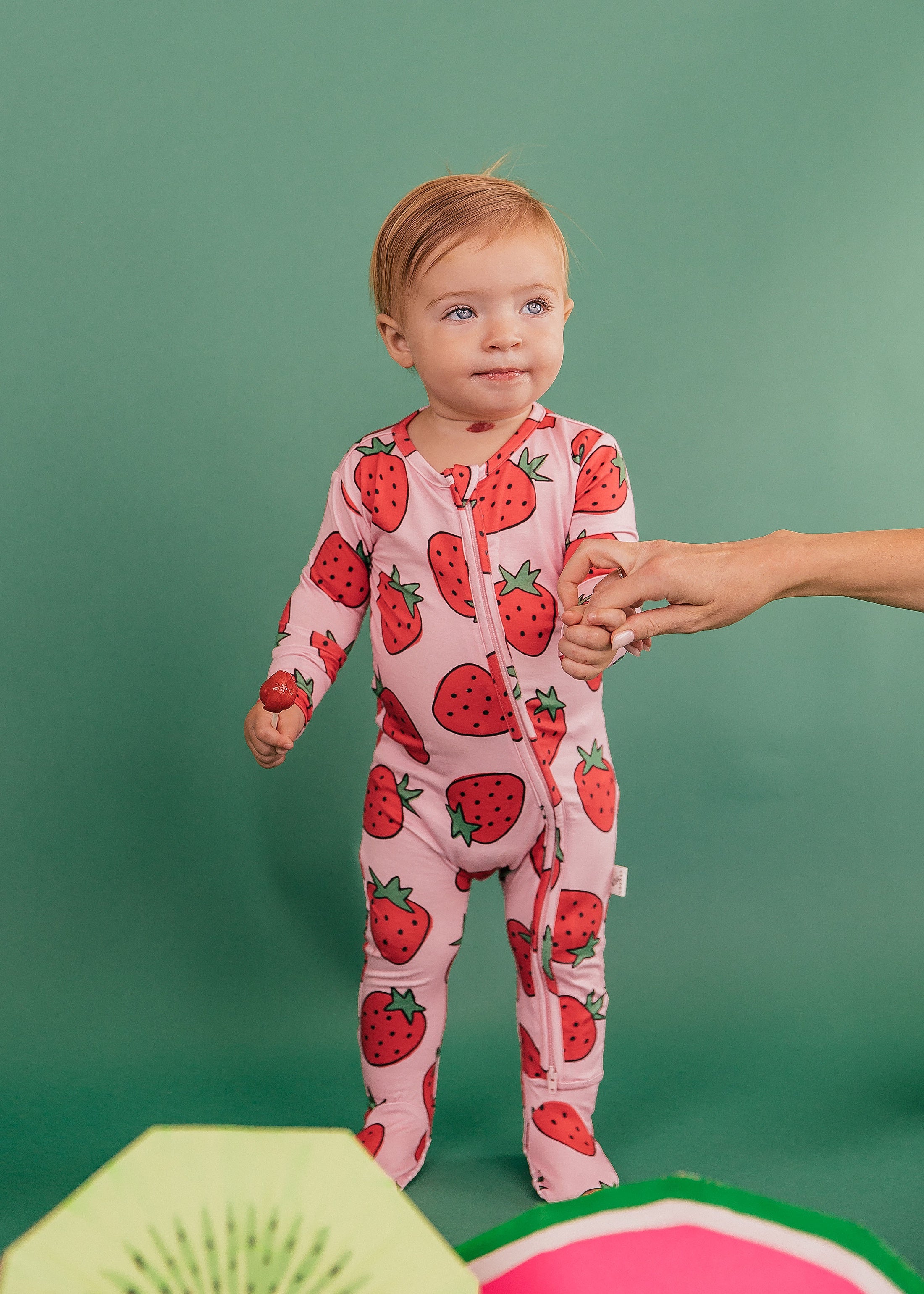 Berry-licious Footie Pajama