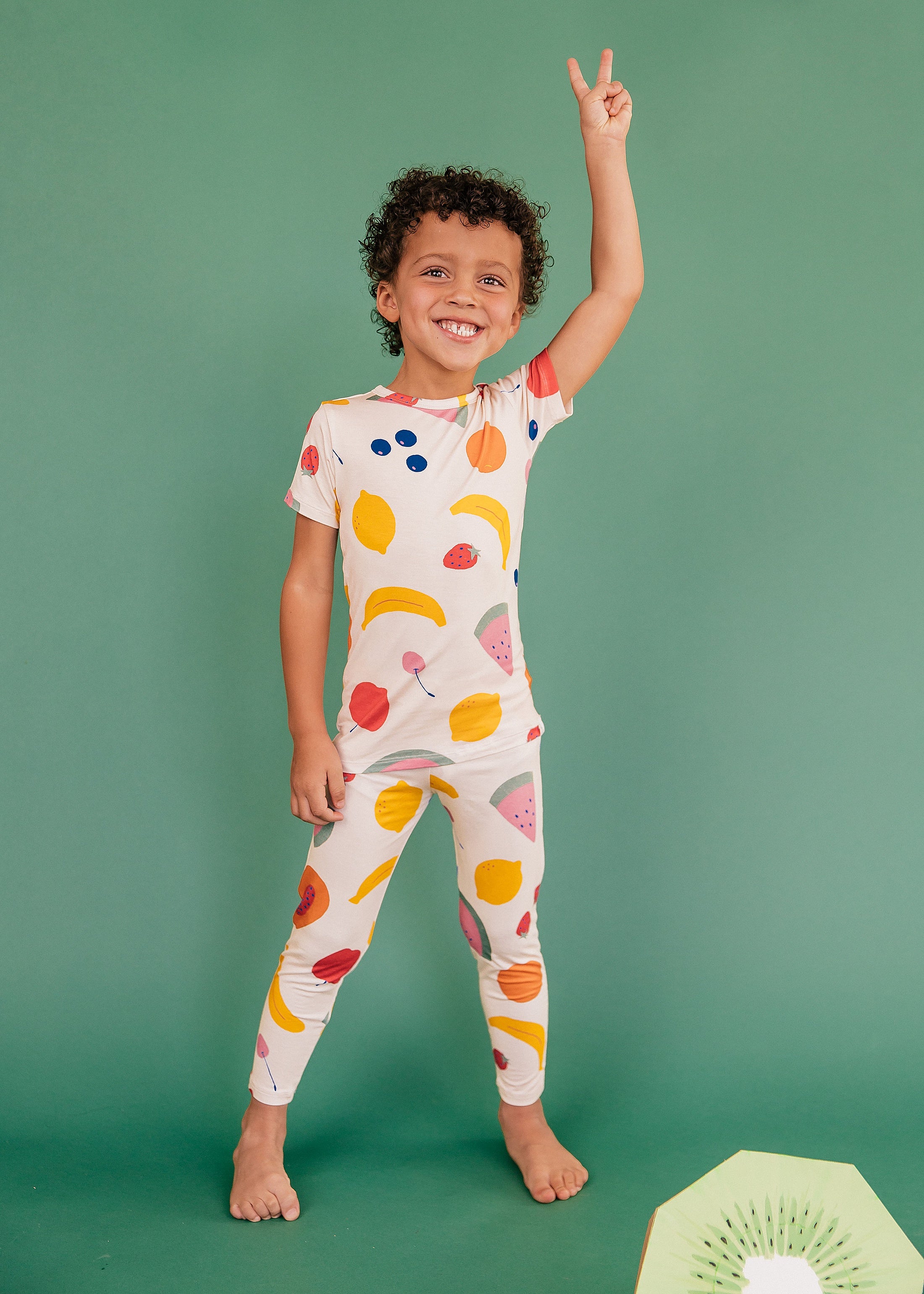Fruit Slice Medley Pajama Set