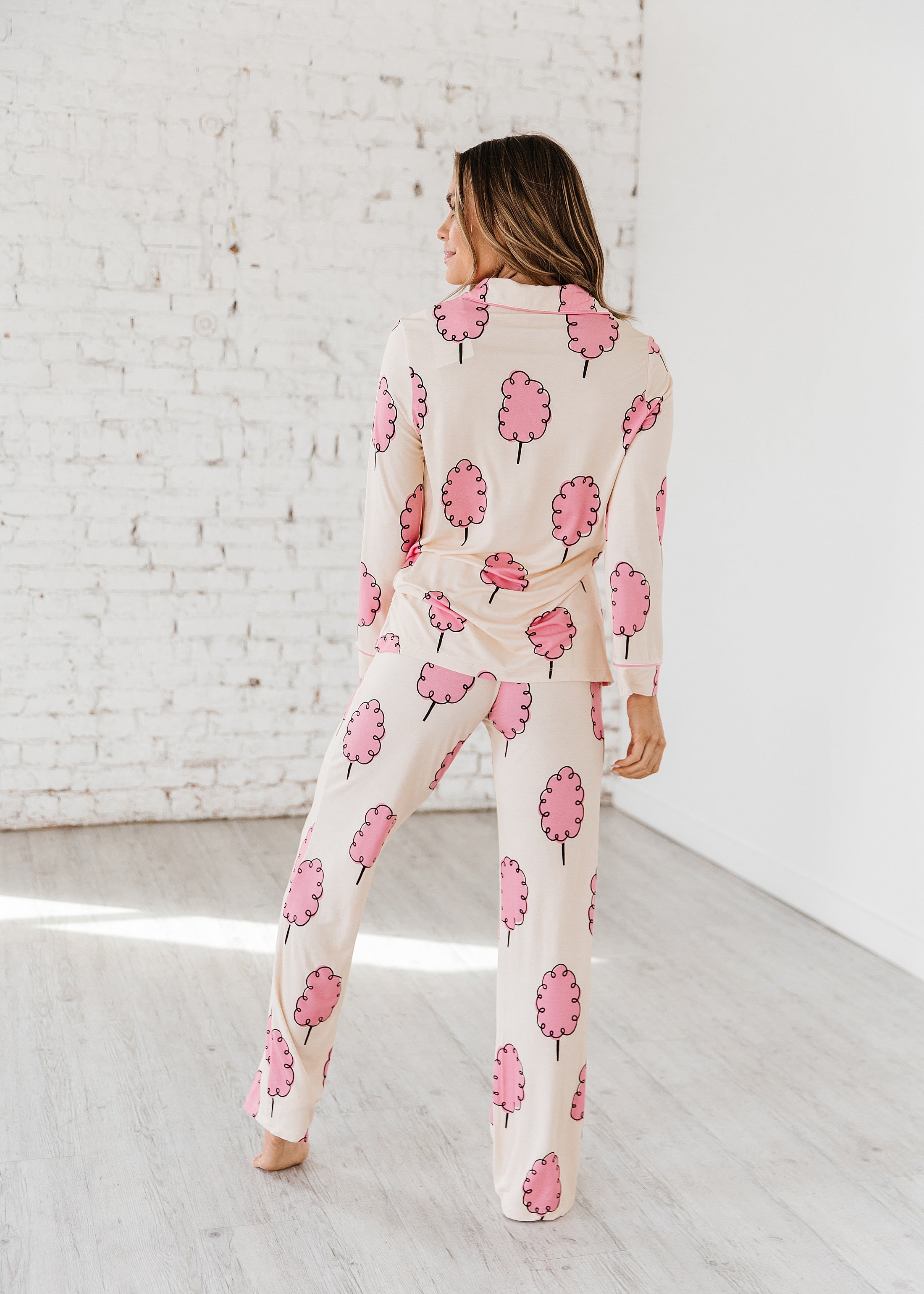 Womens Cotton Candy Pajama Set