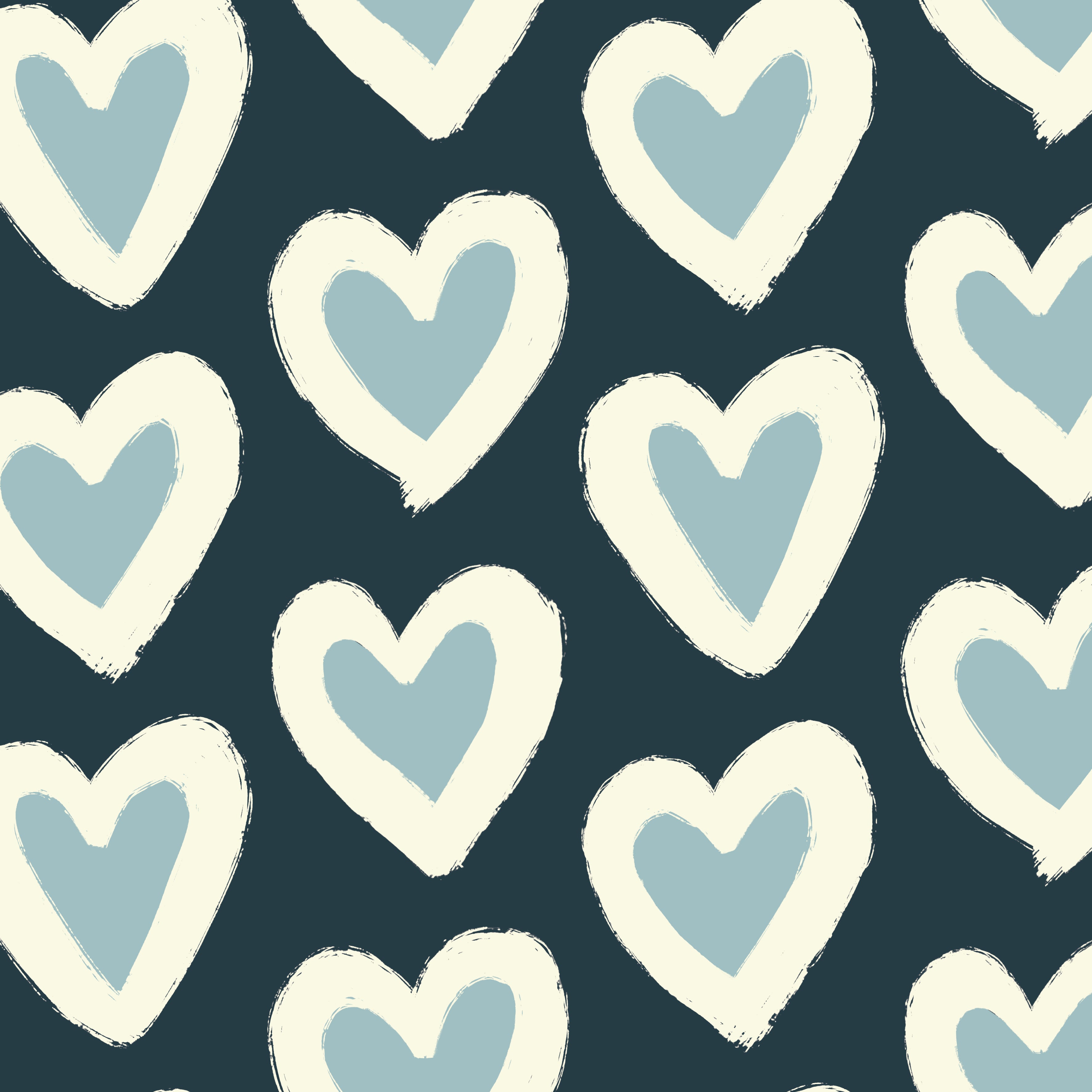 Blue Hearts Footie Pajama