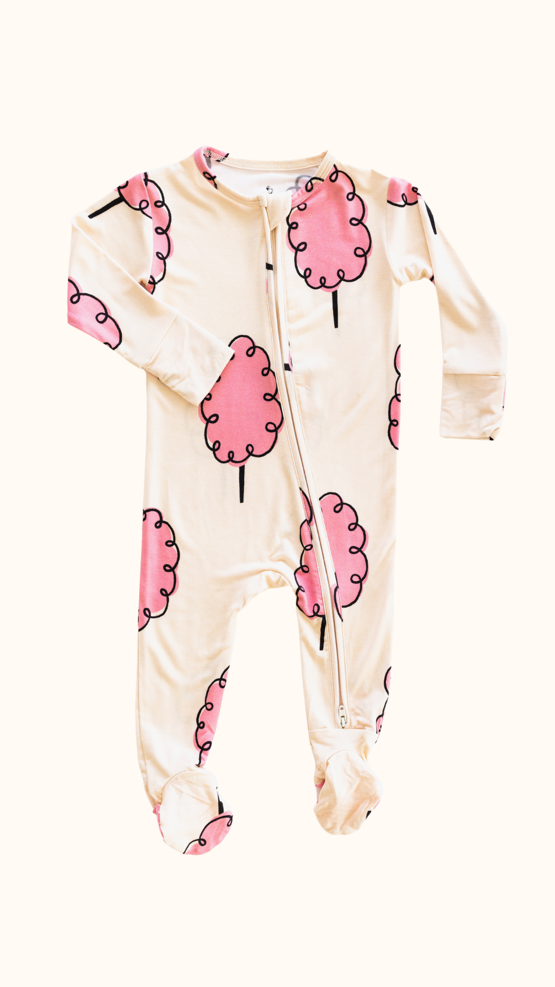 Cotton Candy Footie Pajama